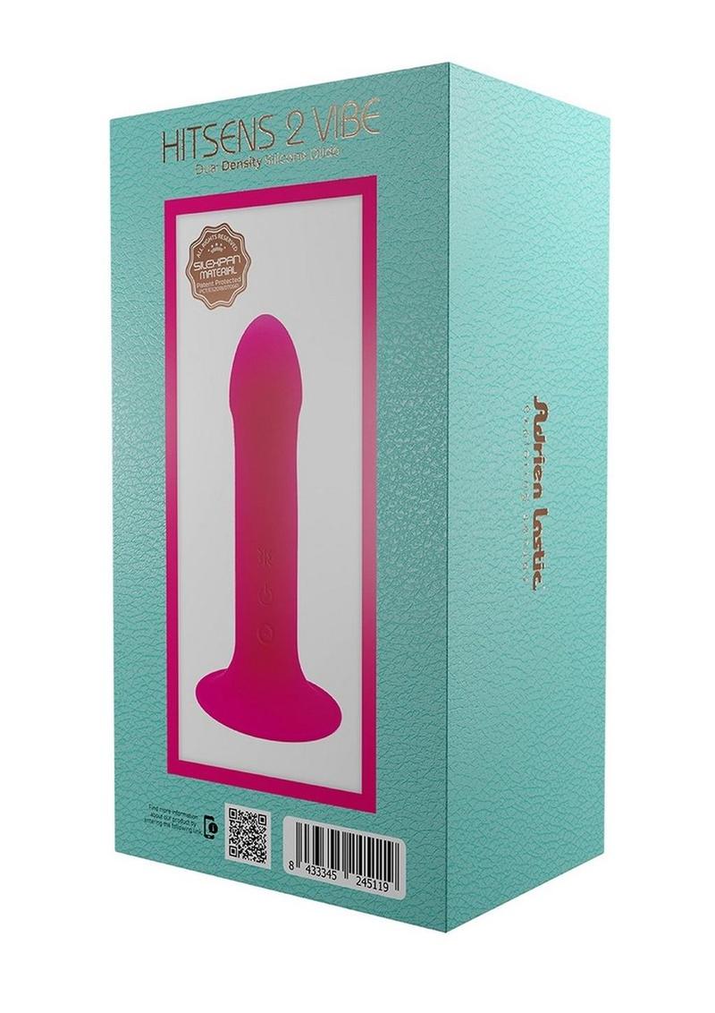 Adrien Lastic Hitsens 2 Dual Density Silicone Vibrating Dildo - Image 7