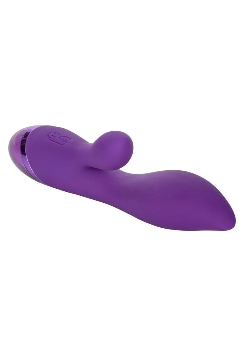 Aura Dual Lover Dual Vibrating Silicone USB Rechargeable Vibrator - Image 2