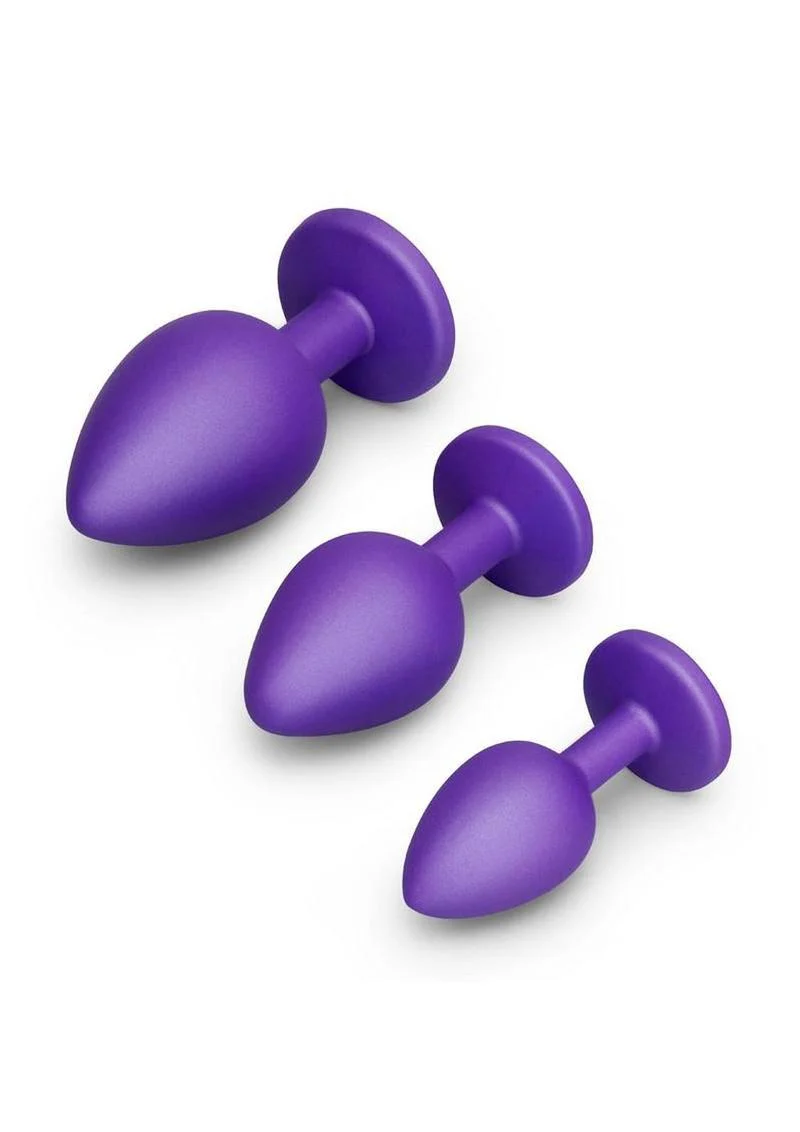 b-Vibe Jeweled Butties Anal Training Set - Image 2