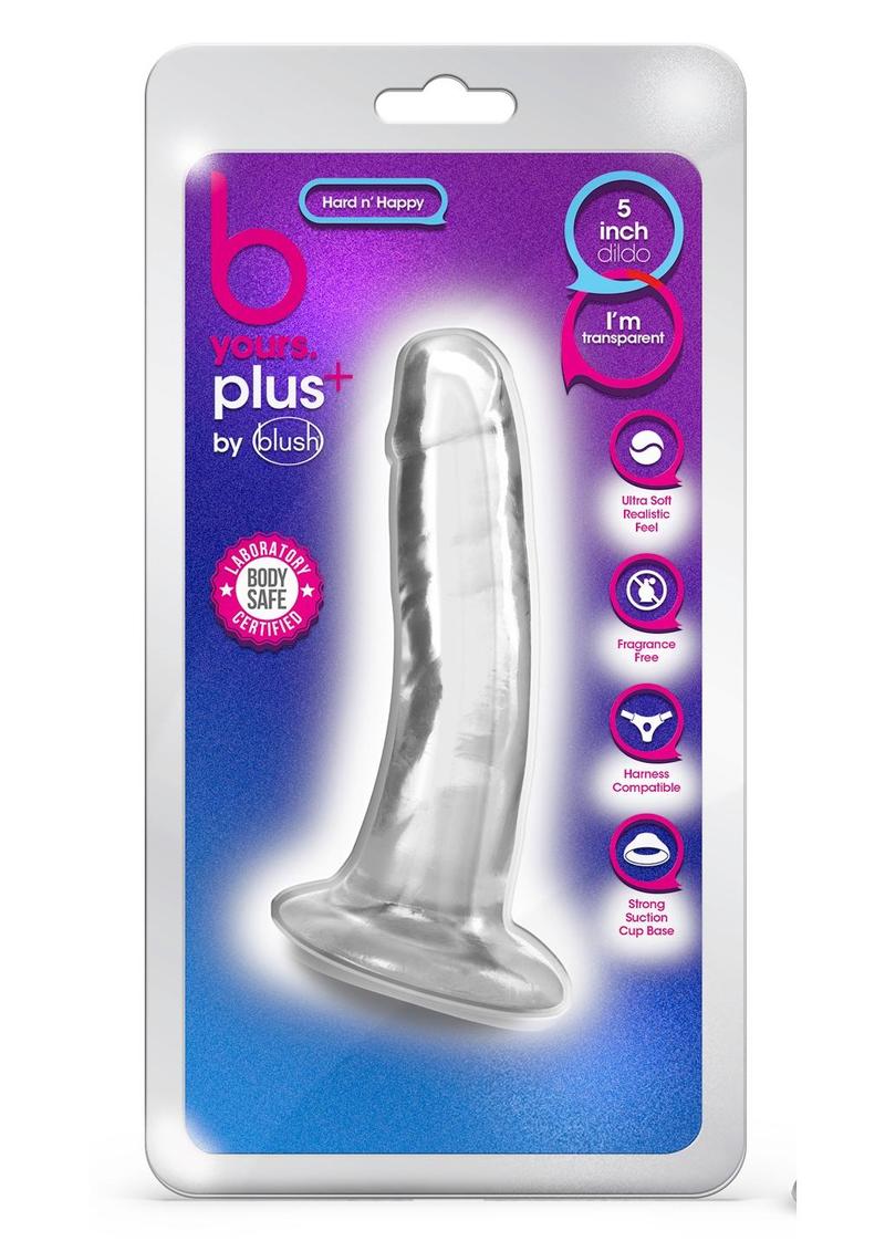 B Yours Plus Hard N' Happy Realistic Dildo - Image 10