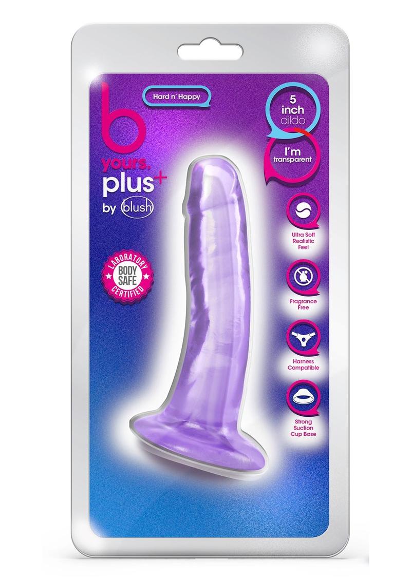 B Yours Plus Hard N' Happy Realistic Dildo - Image 12