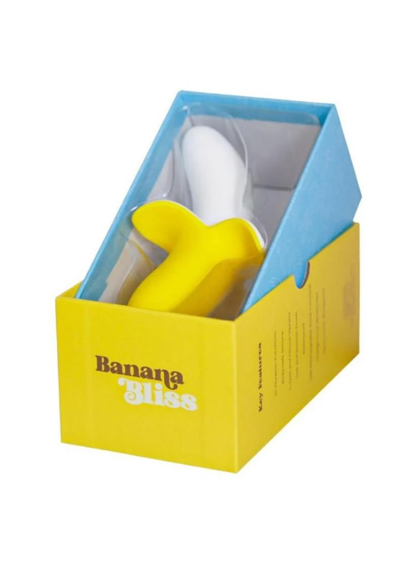 Banana Bliss Mini Silicone Banana Vibrator - Image 2
