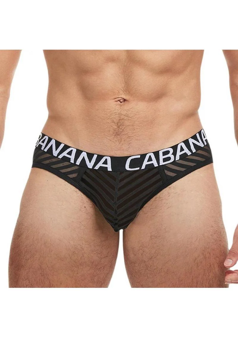 Banana Cabana Sheer Euro Brazilian Brief - Image 3