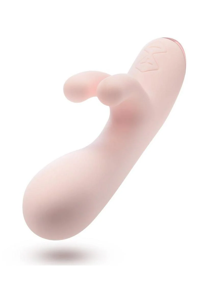 Blush Elora Rechargeable Silicone Rabbit Vibrator with Triple Stimulation - Image 2