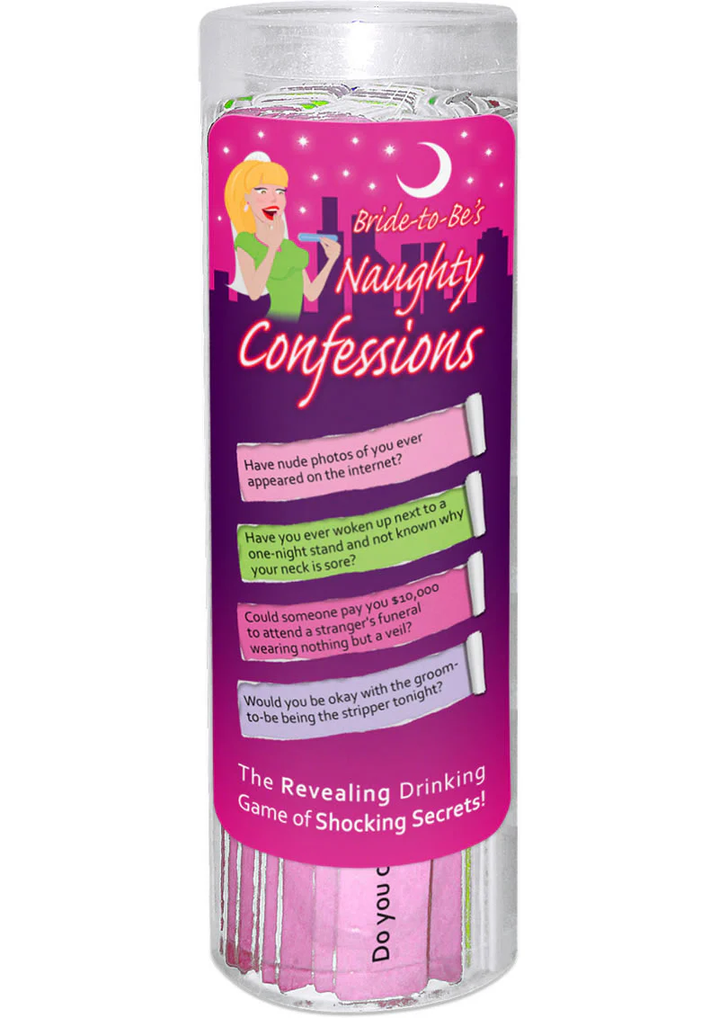 Bride-to-Be's Naughty Confessions Revealing Drinking Game - Image 2