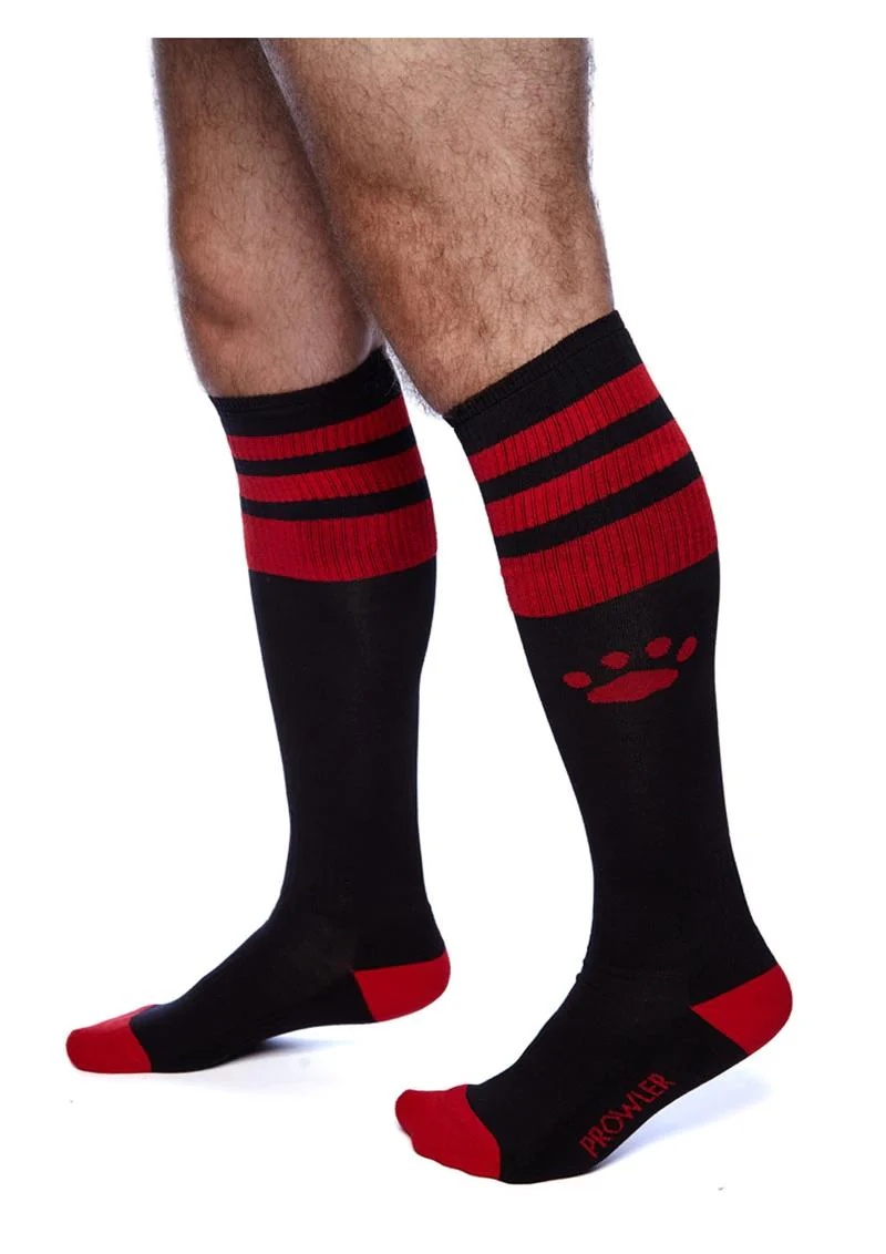 Comfortable Fit Prowler Red Football Sock