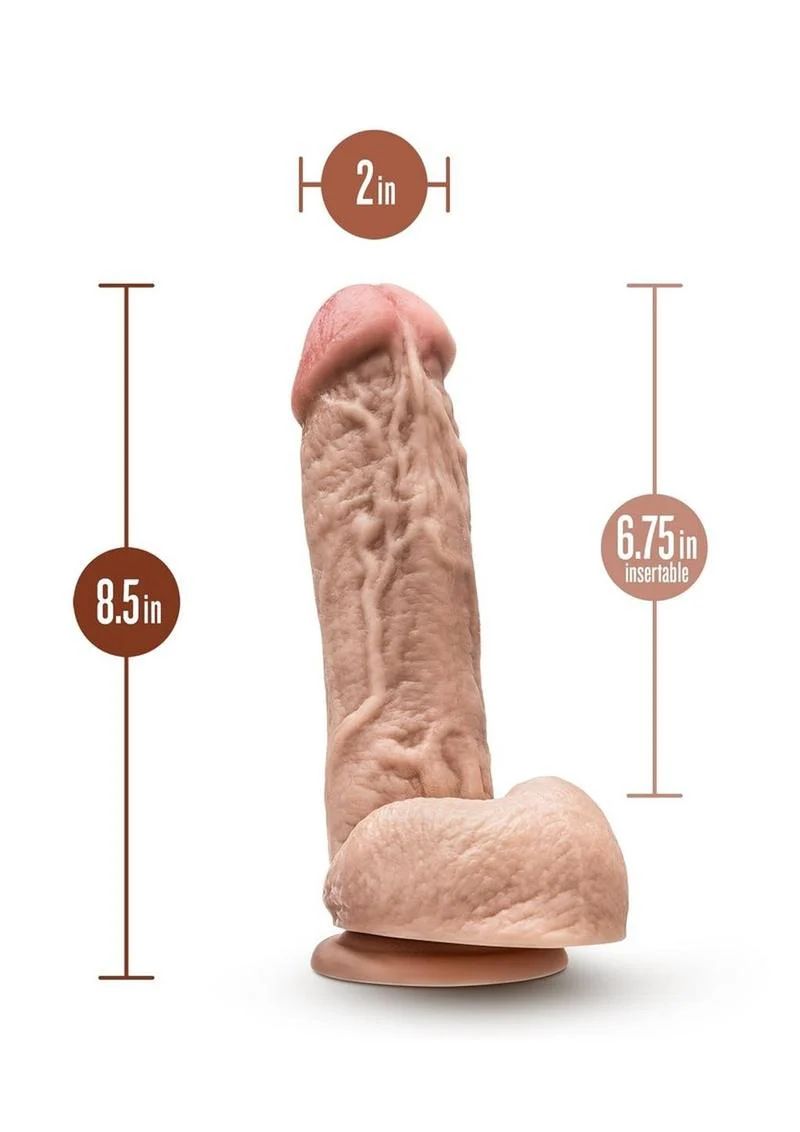 Dr. Skin Mr. D Dildo with Balls and Suction Cup - Image 5