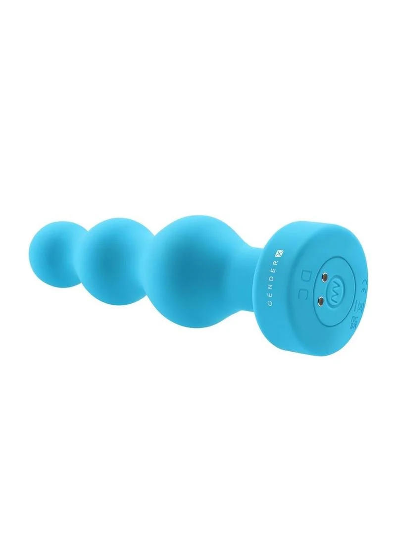 Gender X Plugged Up Rechargeable Anal Beads - Image 2