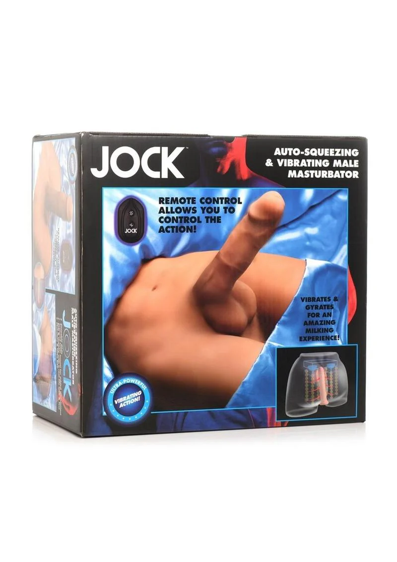 Jock Auto Squeezing And Vibrating Male Masturbator with Remote Control - Image 4