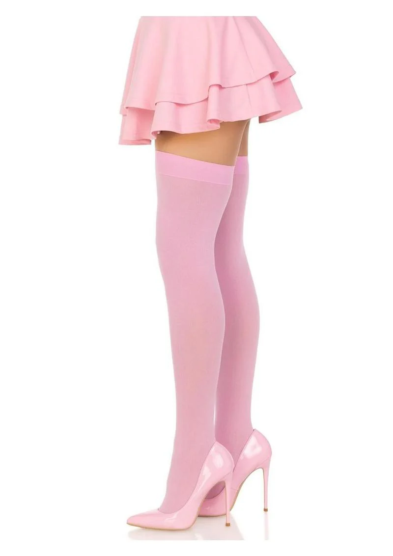 Leg Avenue Soft Nylon Fabric Over The Knee - Image 2