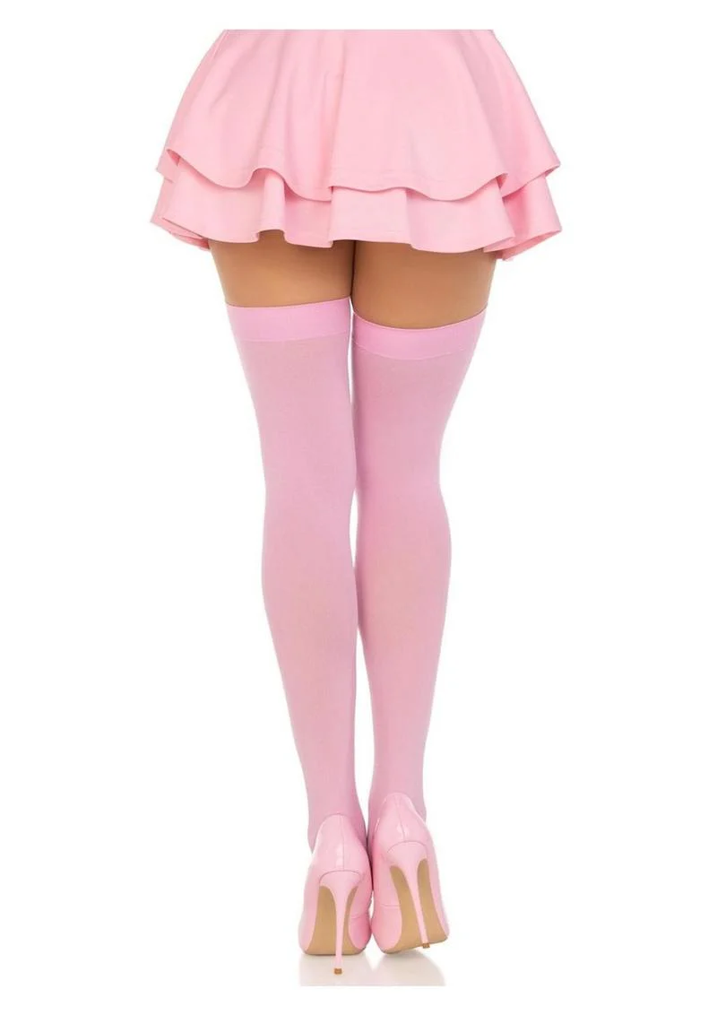 Leg Avenue Soft Nylon Fabric Over The Knee - Image 3