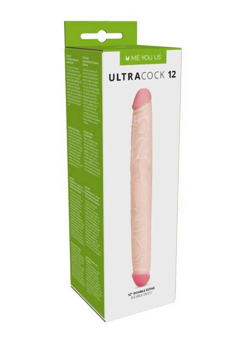 Me You Us UltraCock 12 Inch Double Dong Flexible Realistic Dildo - Image 3
