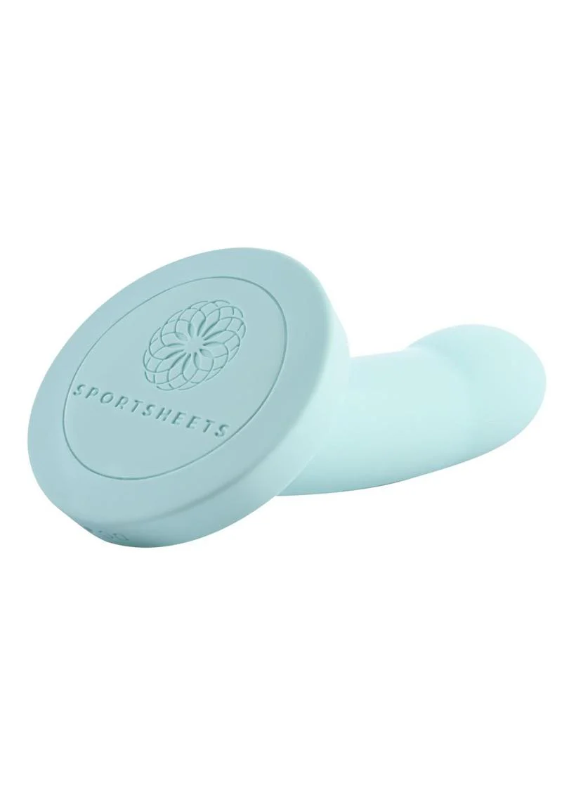 Myst 5 Inch Silicone Curved Dildo with Suction Cup - Image 2