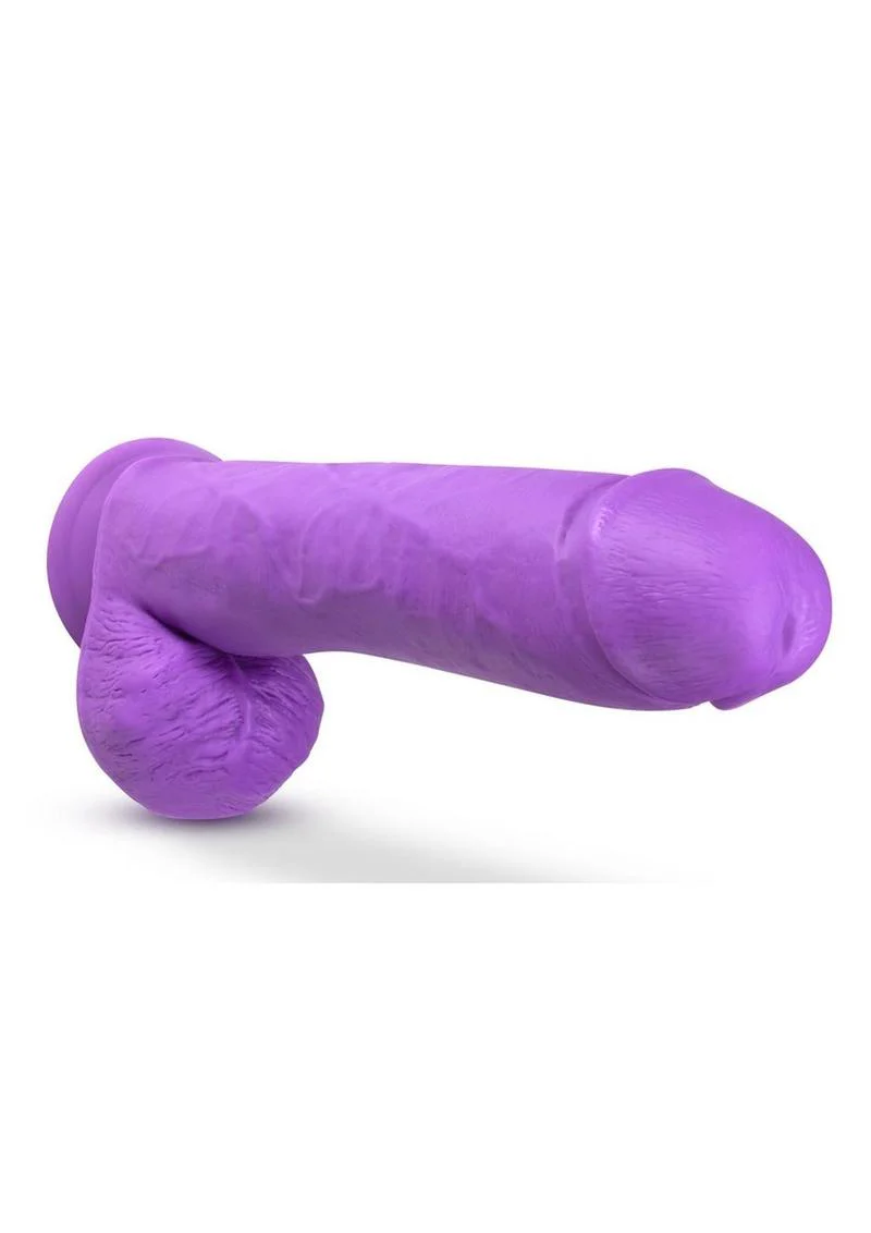Neo Elite Silicone Dual Density Cock with Balls - Image 2