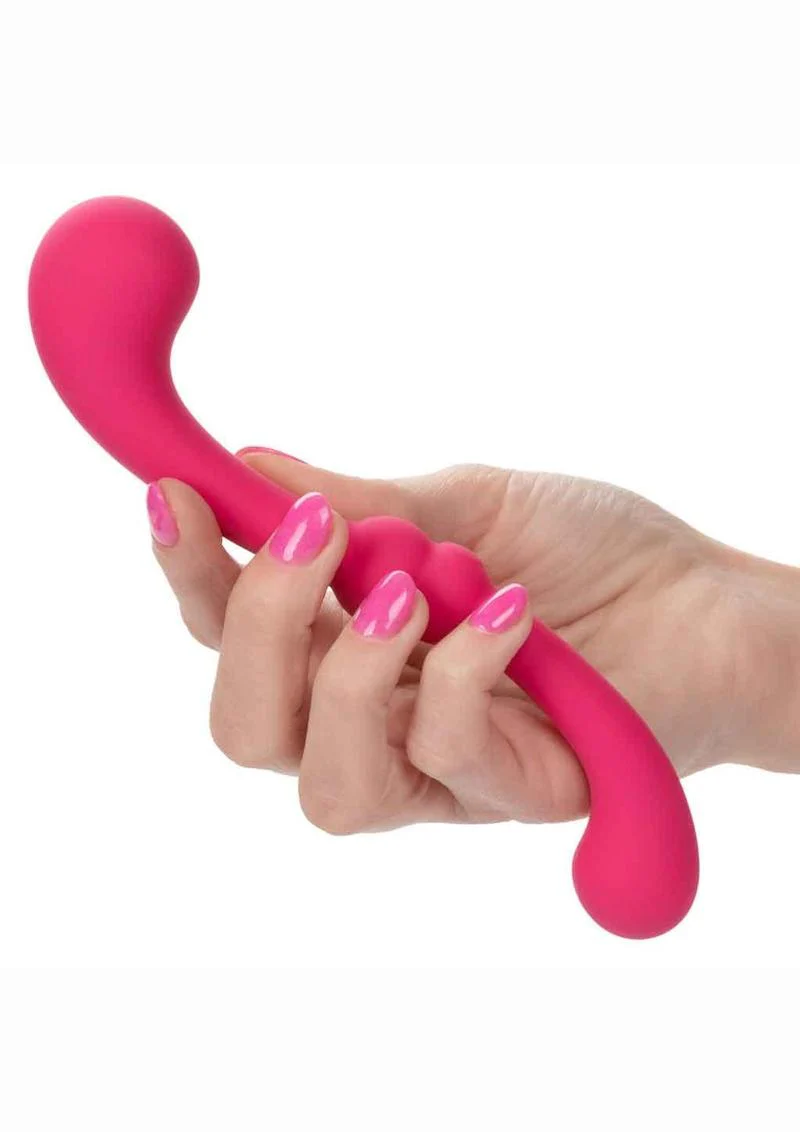 Pretty Little Wands Curvy Rechargeable Silicone Vibrator - Image 3