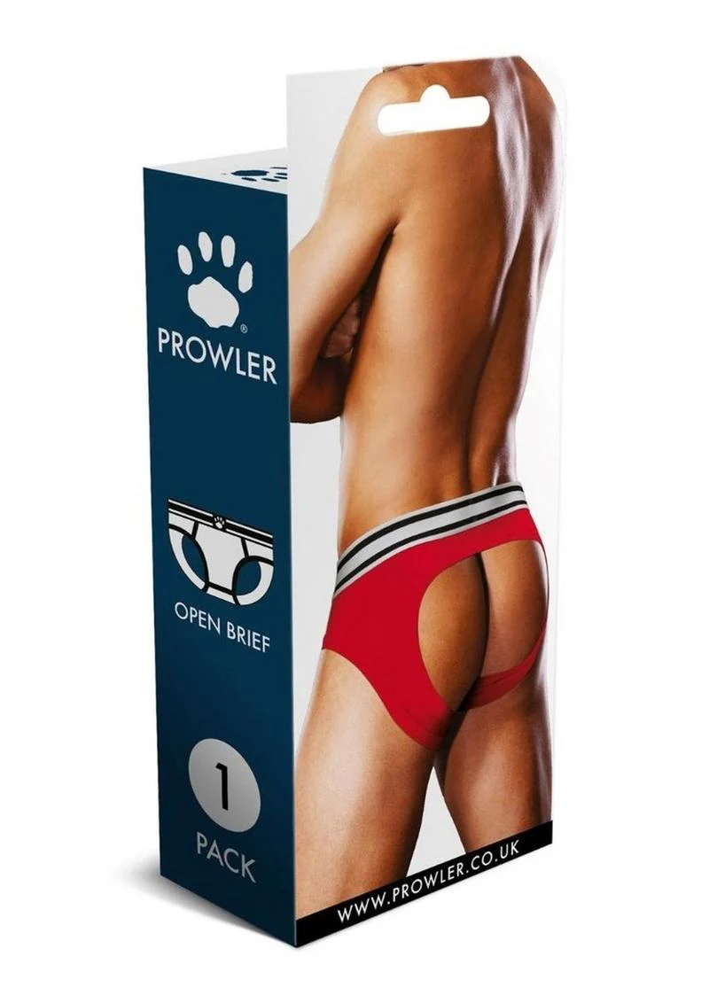 Prowler Red Open Brief in Men's Underwear - Image 8