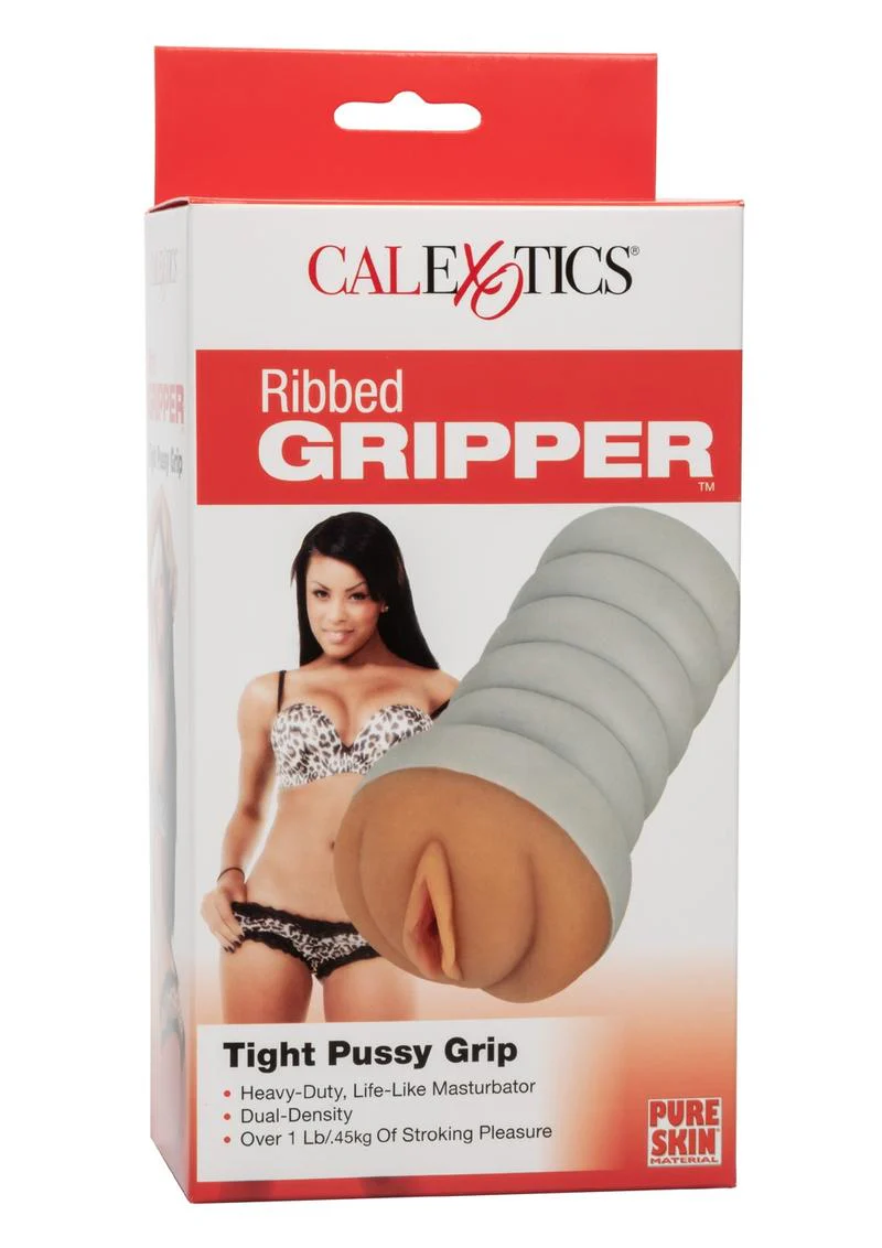 Ribbed Gripper Tight Pussy Dual Dense Textured Stroker - Image 4