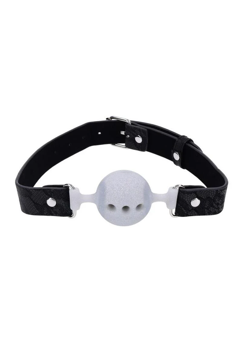 Sex and Mischief Lace Breathable Ball Gag