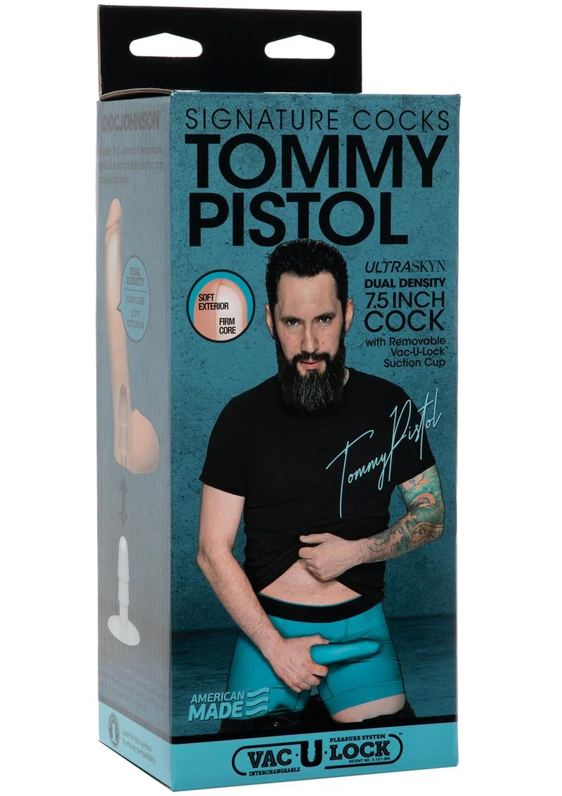 Signature Cocks Tommy Pistol 7.5 Inch Dildo Ultra-Realistic Feel - Image 3