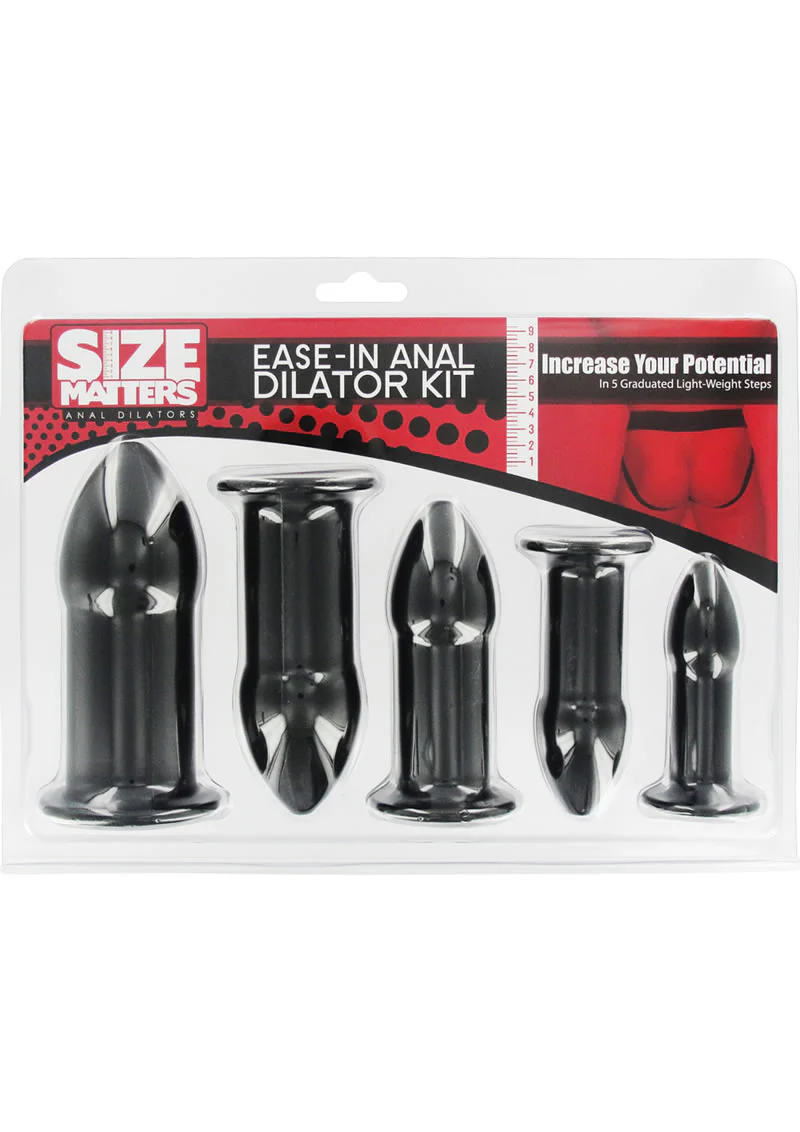 Size Matters Ease-In Anal Dilator Kit Gradual Stretch for Comfort - Image 3