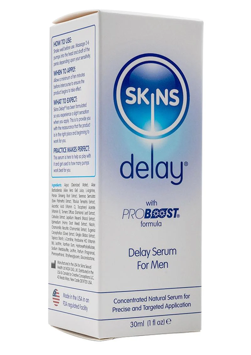 Skins Delay Serum for Men with ProBoost Formula for Lasting Pleasure - Image 2