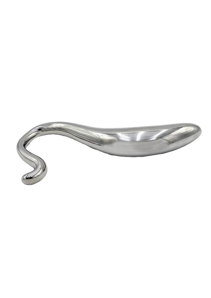 Stainless Steel Curved Pleasure Wand - Image 3