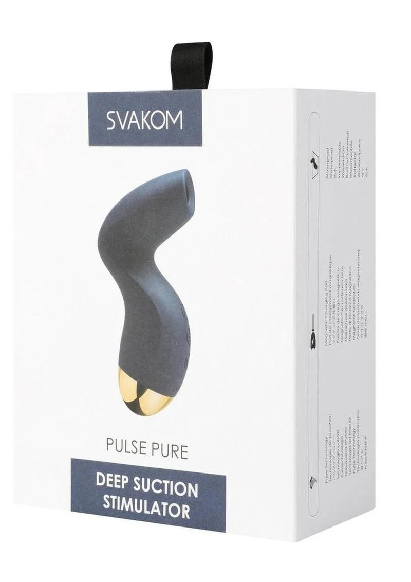 Svakom Pulse Pure Deep Suction Stimulator Silicone Rechargeable Toy - Image 7
