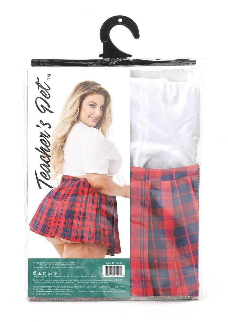 Teacher’s Pet Schoolgirl Costume - Image 5