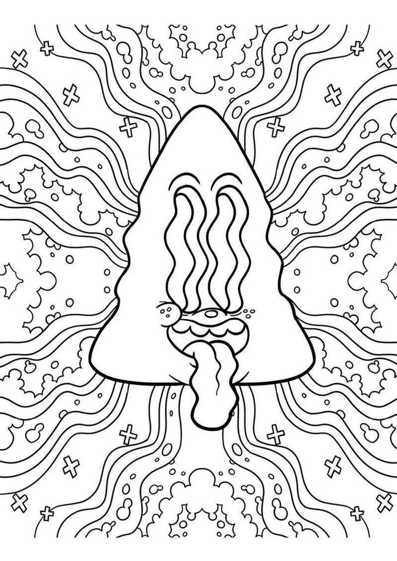 That’s Trippy Adult Coloring Book - Image 2