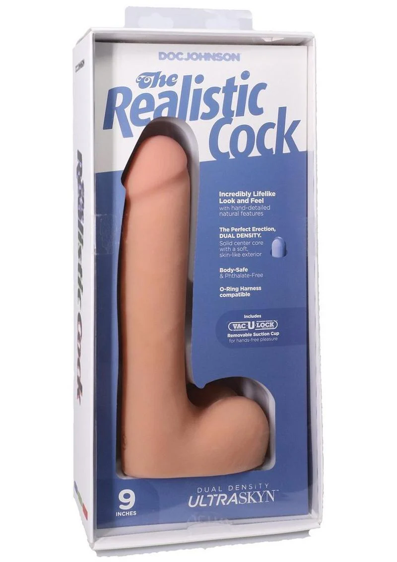 The Realistic Cock Dual Density Dildo - Image 25
