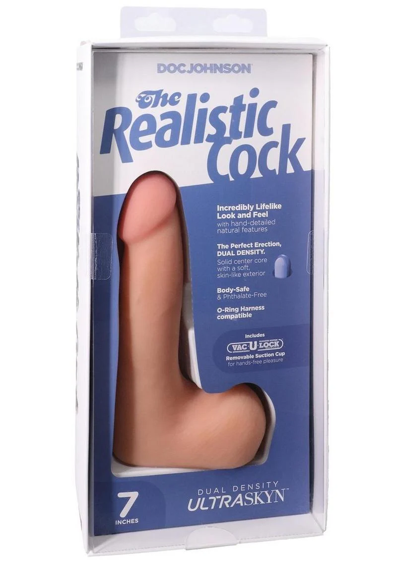 The Realistic Cock Dual Density Dildo - Image 28