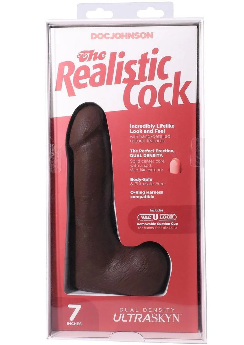 The Realistic Cock Dual Density Dildo - Image 29