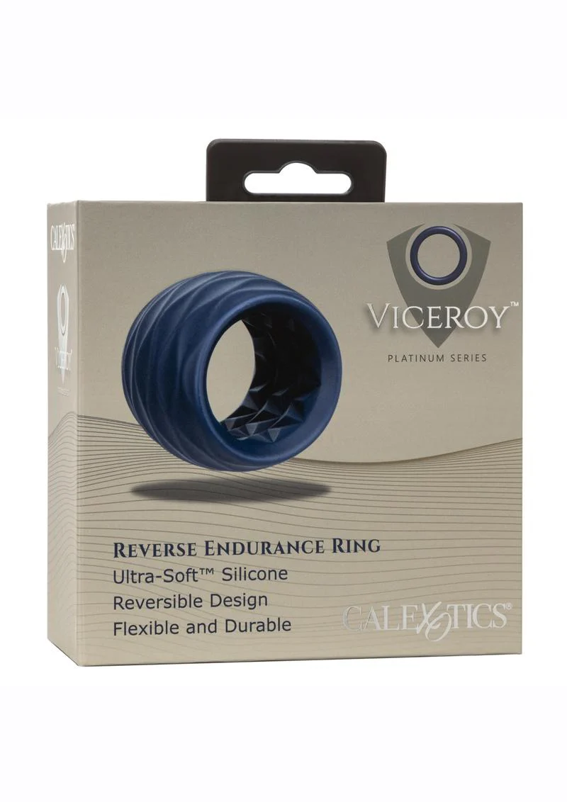 Viceroy Reverse Endurance Ring Ultra Soft Reversible Silicone Cock Ring - Image 4