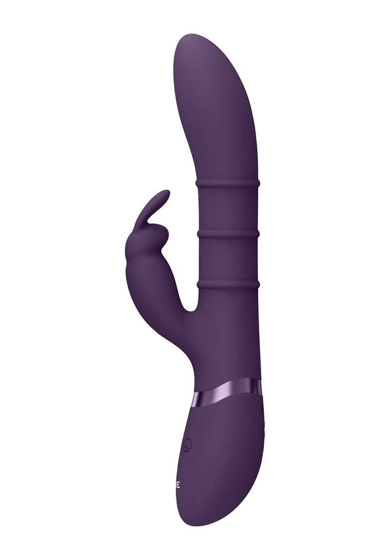 Vive Sora Rechargeable Triple Motor Up-and-Down Triple-Ring Rabbit - Image 3